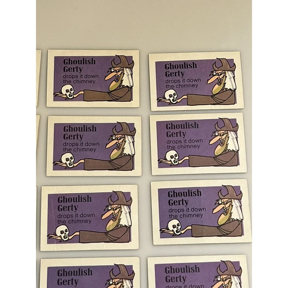 Milton Bradley‎ Which Witch Replacement Cards Ghoulish Gerty x19 Original Parts